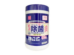 Alcohol Bottled Wet Wipes Extra Thick