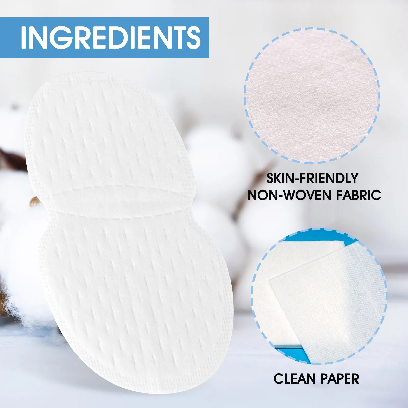 Aliver Disposable Underarm Sweat Pads - 28 Pcs