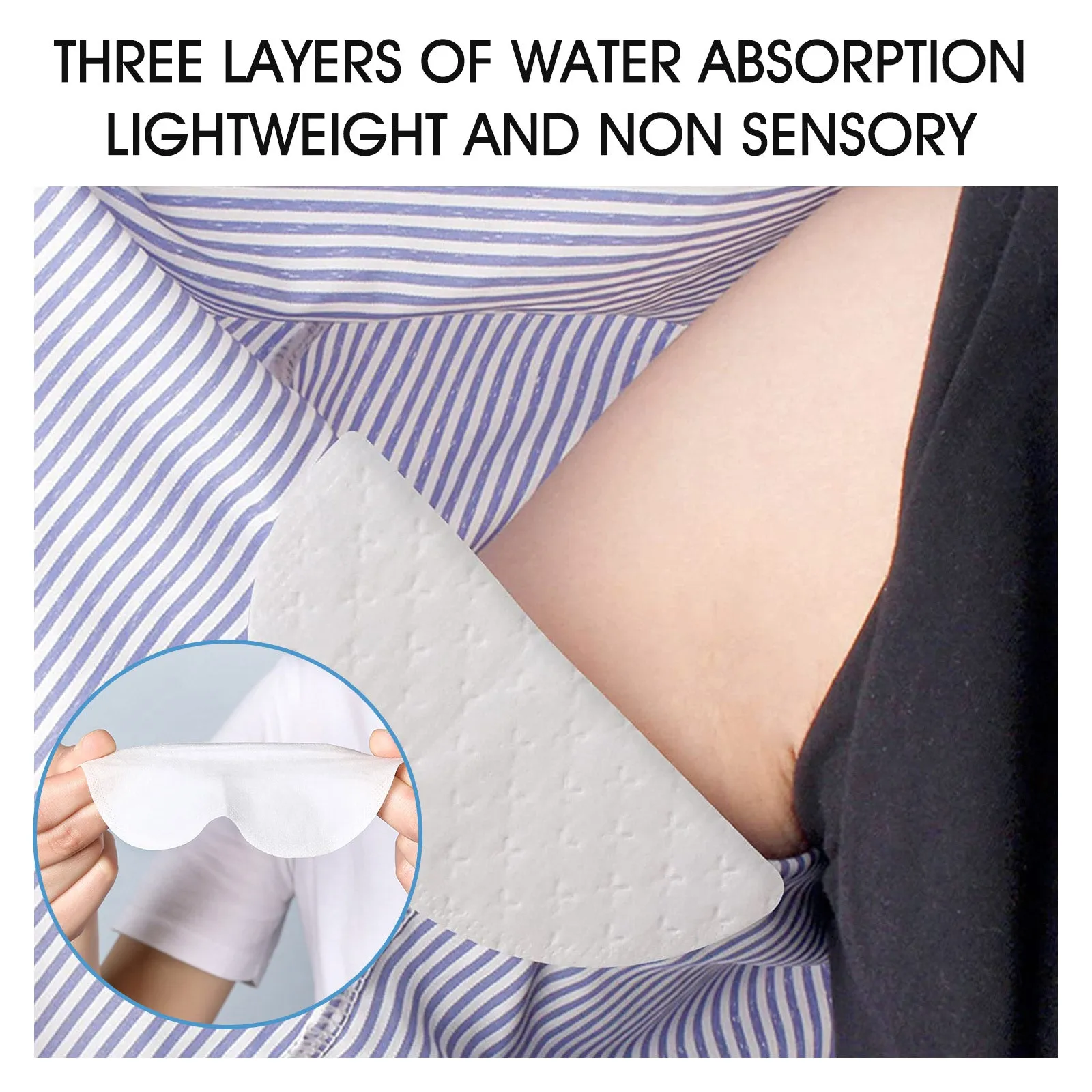 Aliver Disposable Underarm Sweat Pads - 28 Pcs