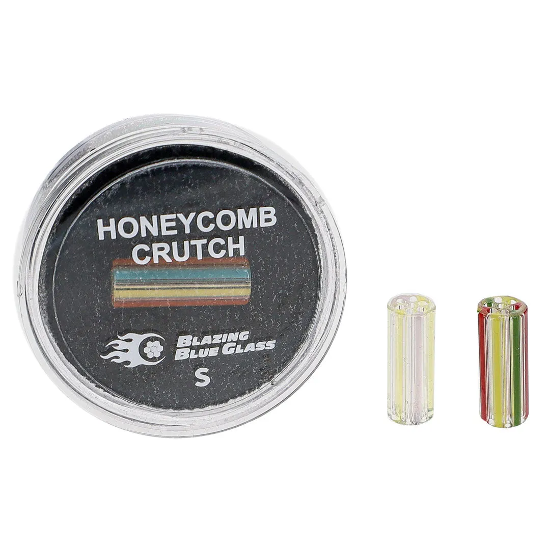 Blazing Blue | Small Honeycomb Crutch