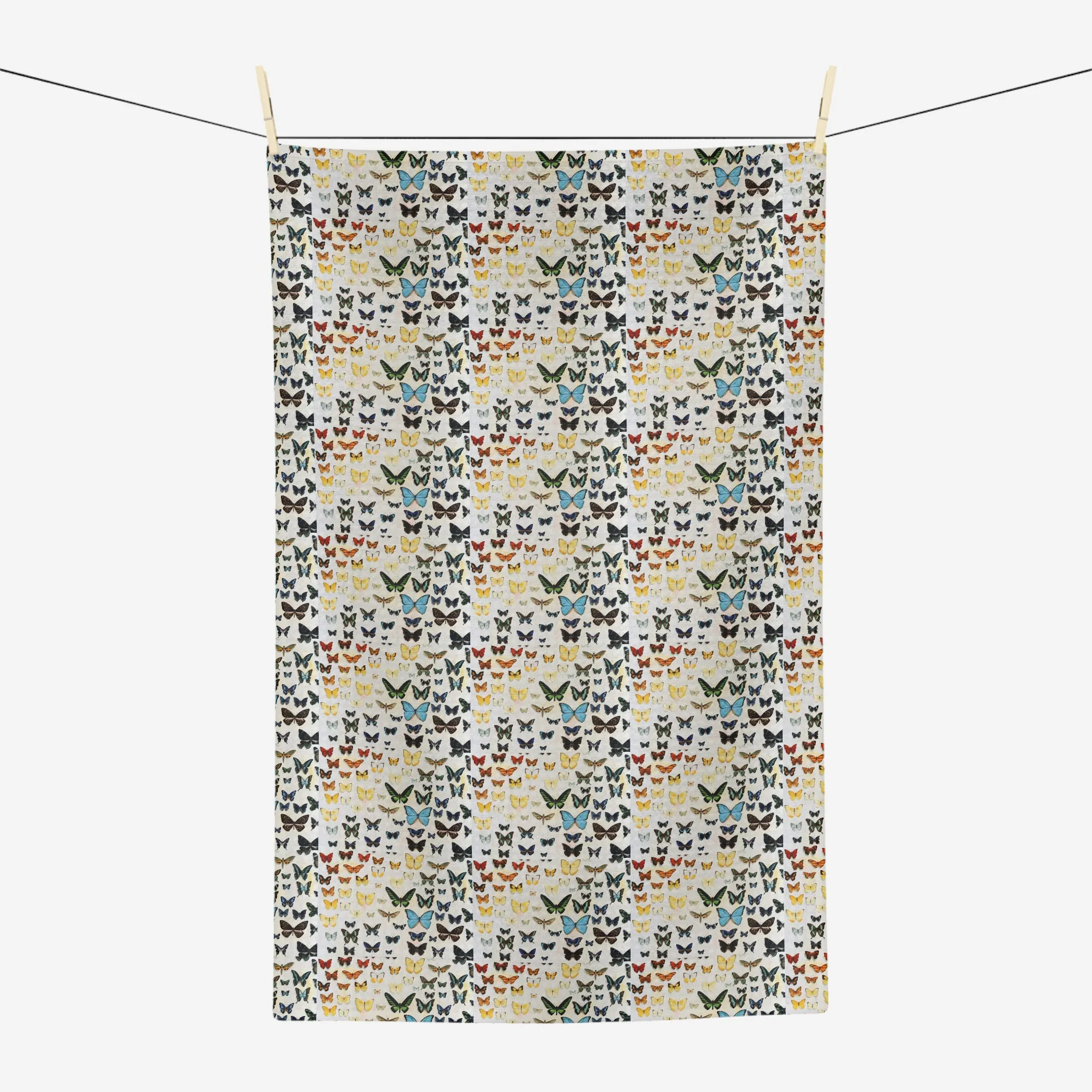 Butterfly Rainbow Kitchen Towel