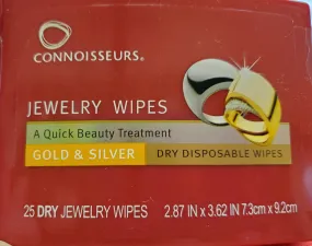 Connoisseurs Jewelry Wipes/Recommended Jewelry Cleaner