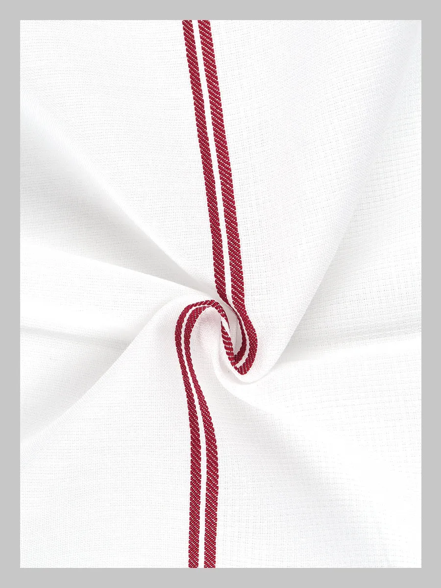 Cotton White Bath Towel Special Matty (3 PCs Pack)
