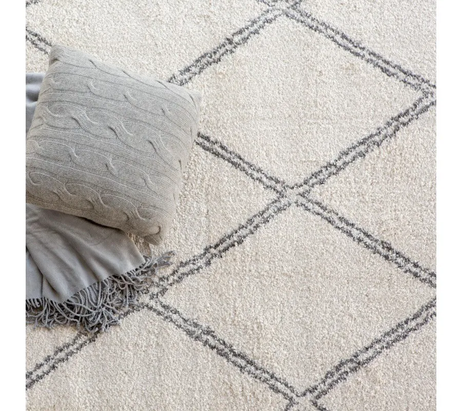 EVIE RUG - SCANDI CREAM/GREY