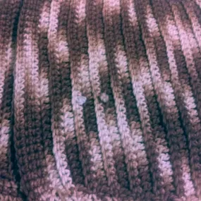 HandMade Cotton Dish Cloths 3 Tone Browns