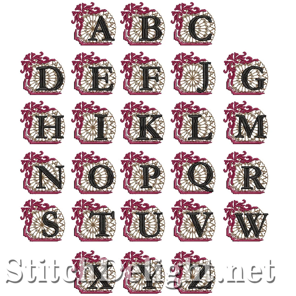 HOE0042 Gothic Font V