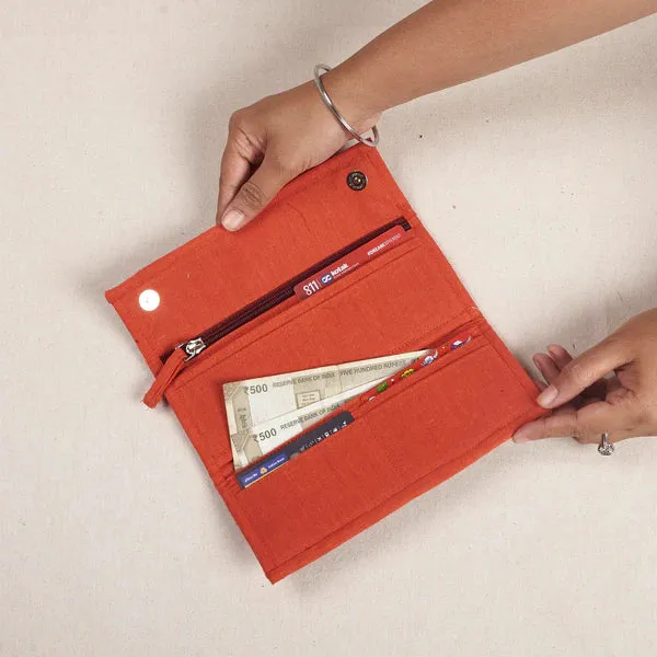 Ladies Wallet-Red Line