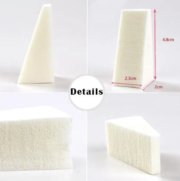 Nail Art Triangle Sponges 10pcs Pack