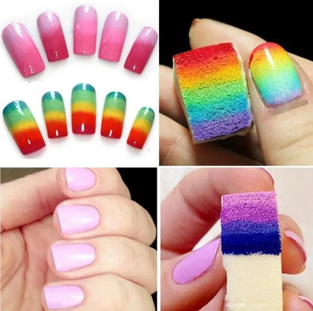 Nail Art Triangle Sponges 10pcs Pack