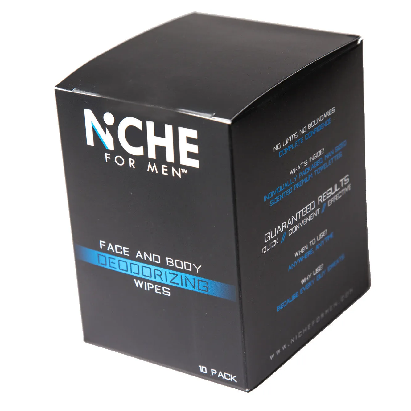 Niche for Men Face & Body Deodorizing Wipes
