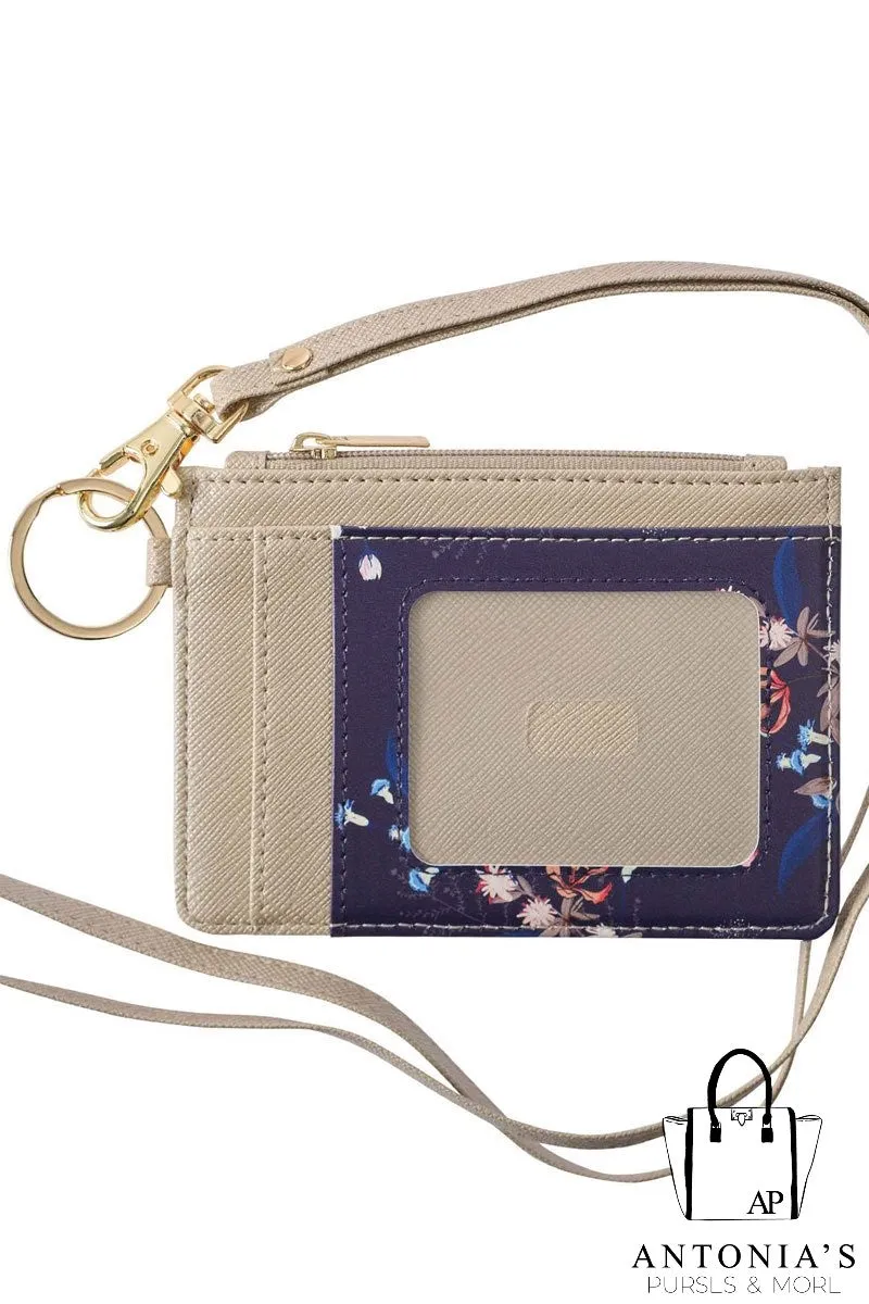Seek First Faux Leather ID Card Holder