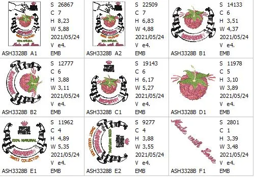 Sweet Collection Raspberry