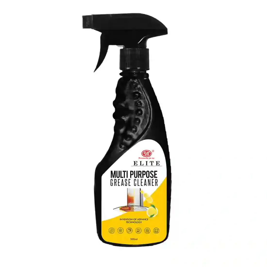 UE Autotech Kitchen Cleaner Spray Oil & Grease Stain Remover Stove & Chimney Cleaner Non-Flammable (500ml)